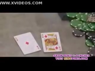 Gangbang juste après poker partie 1