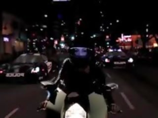 Mischa Brooks Bending Over Motorcycle For dick