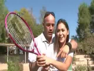 Kaslı xxx film en the tenis mahkeme