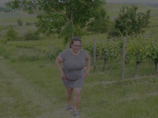 Darling Mercedes - Masturbation in the Countryside Part 1: Outdoor ripened xxx film