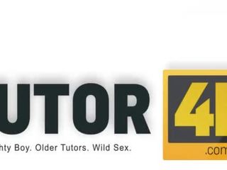 Tutor4k. Private Teacher Knows Everything and Can Even film youngster splendid to Drill
