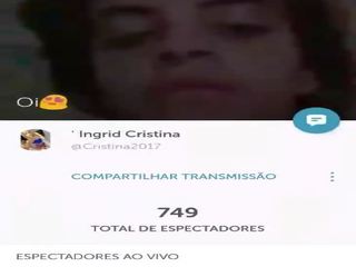 Brasileira se mostrando não periscope